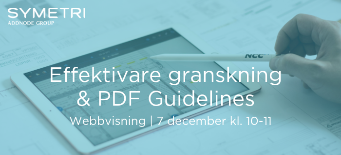 Webbvisning: Effektivare granskning & PDF Guidelines
